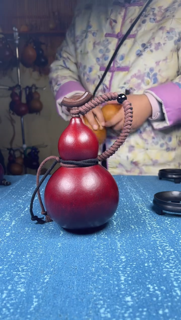 012--大漆酒葫芦--（550ml左右）