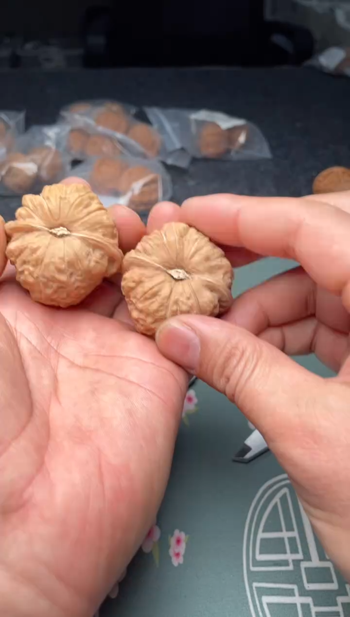 把件文玩核桃a22  南瓜墩 45尺