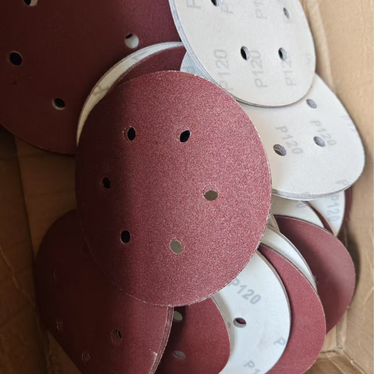 五金工具直径15cm圆形砂纸20片
