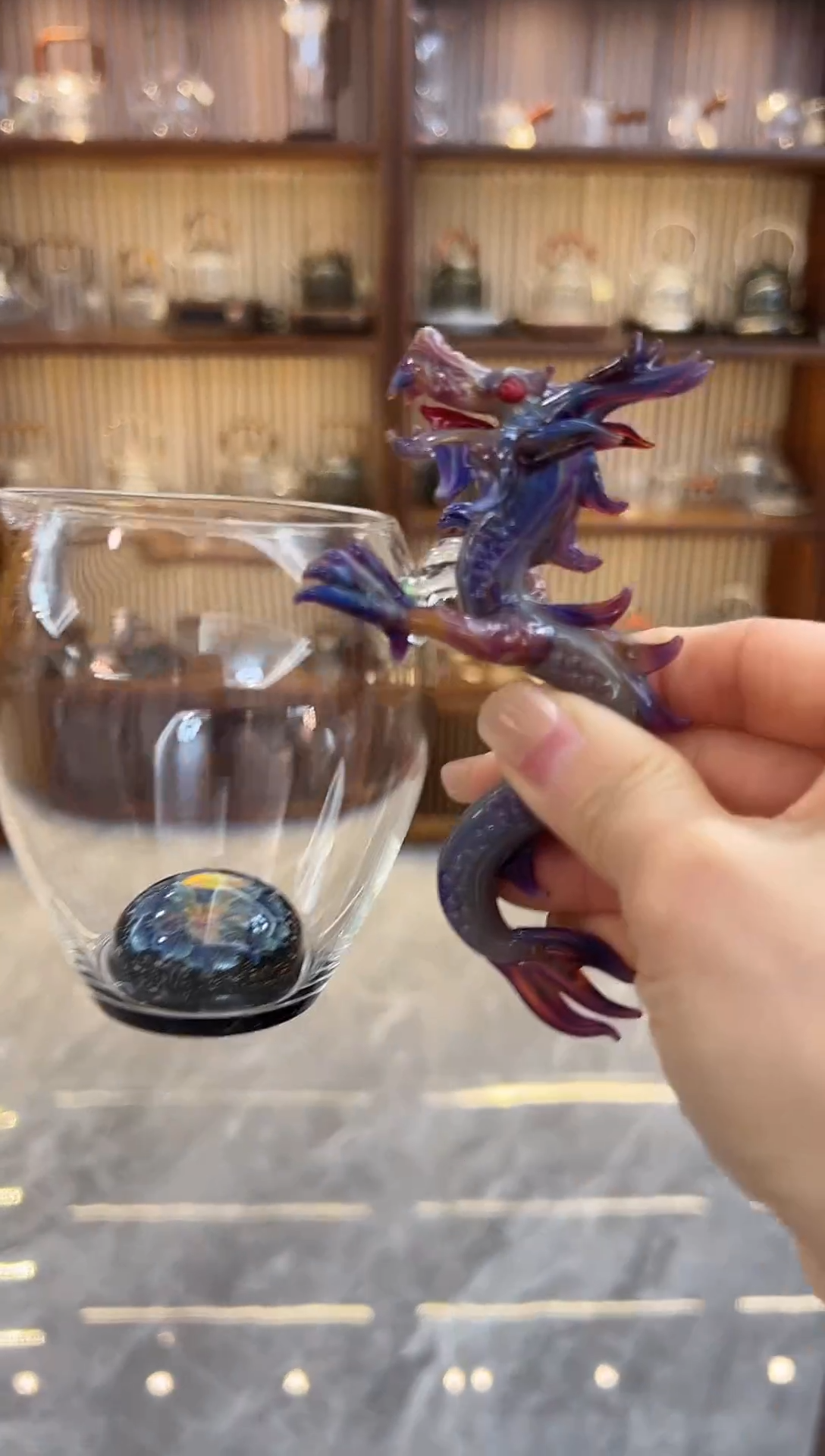 茶行迹公道杯一只