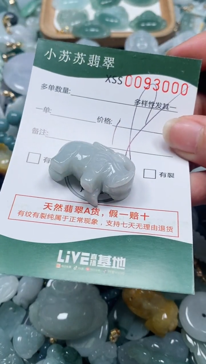 【闪购商品】翡翠颈饰未镶嵌闪购商品0093000