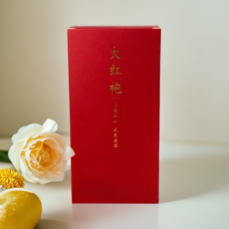 一鹿岩选【兰汤品山】花香大红袍简易盒装6泡*8.3克