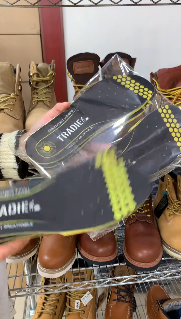 牛皮三双装可裁剪  乳胶减震加厚鞋垫软弹（内长260）