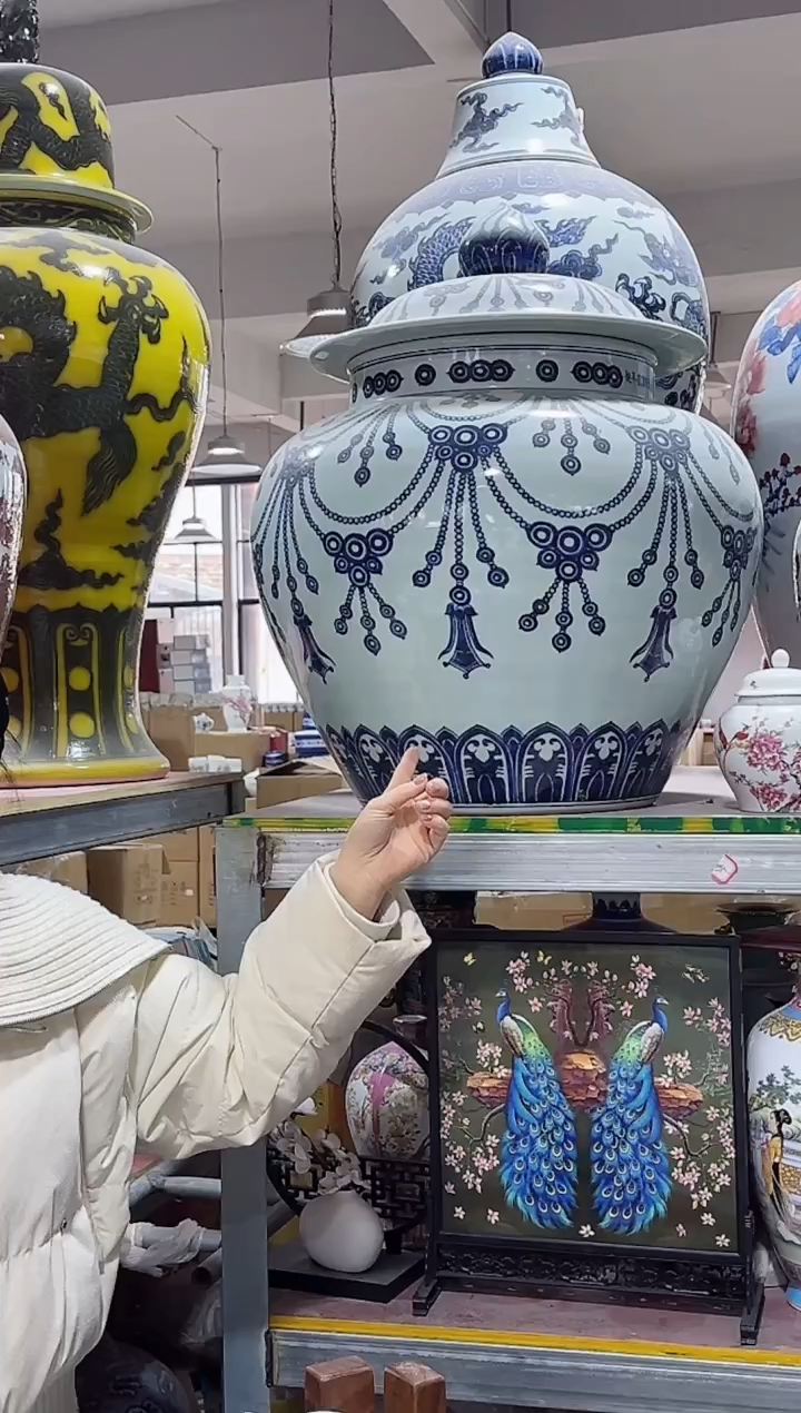 【闪购商品】储物罐景德镇陶瓷景德镇陶瓷