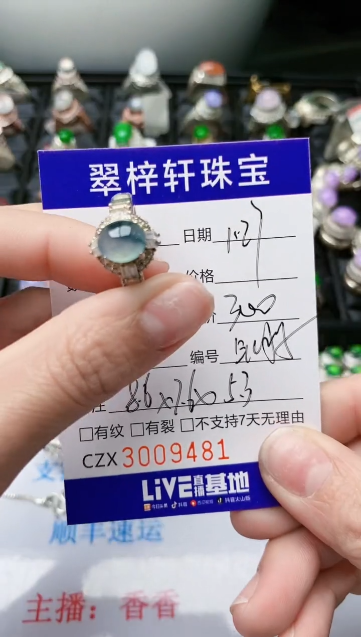 【闪购商品】翡翠戒指未镶嵌未镶嵌/9481·