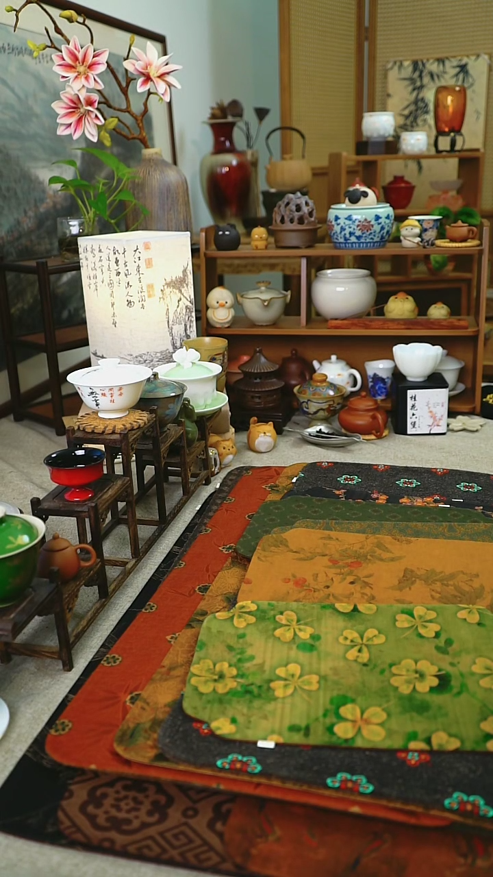 【闪购商品】海棠茶席曼枝生     ，