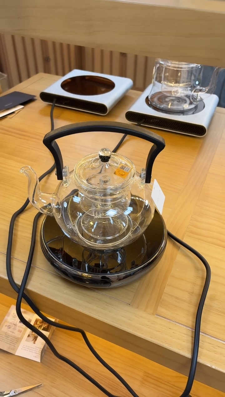 禾器-禾钺壶-透明-双内胆+茗凤祥x2