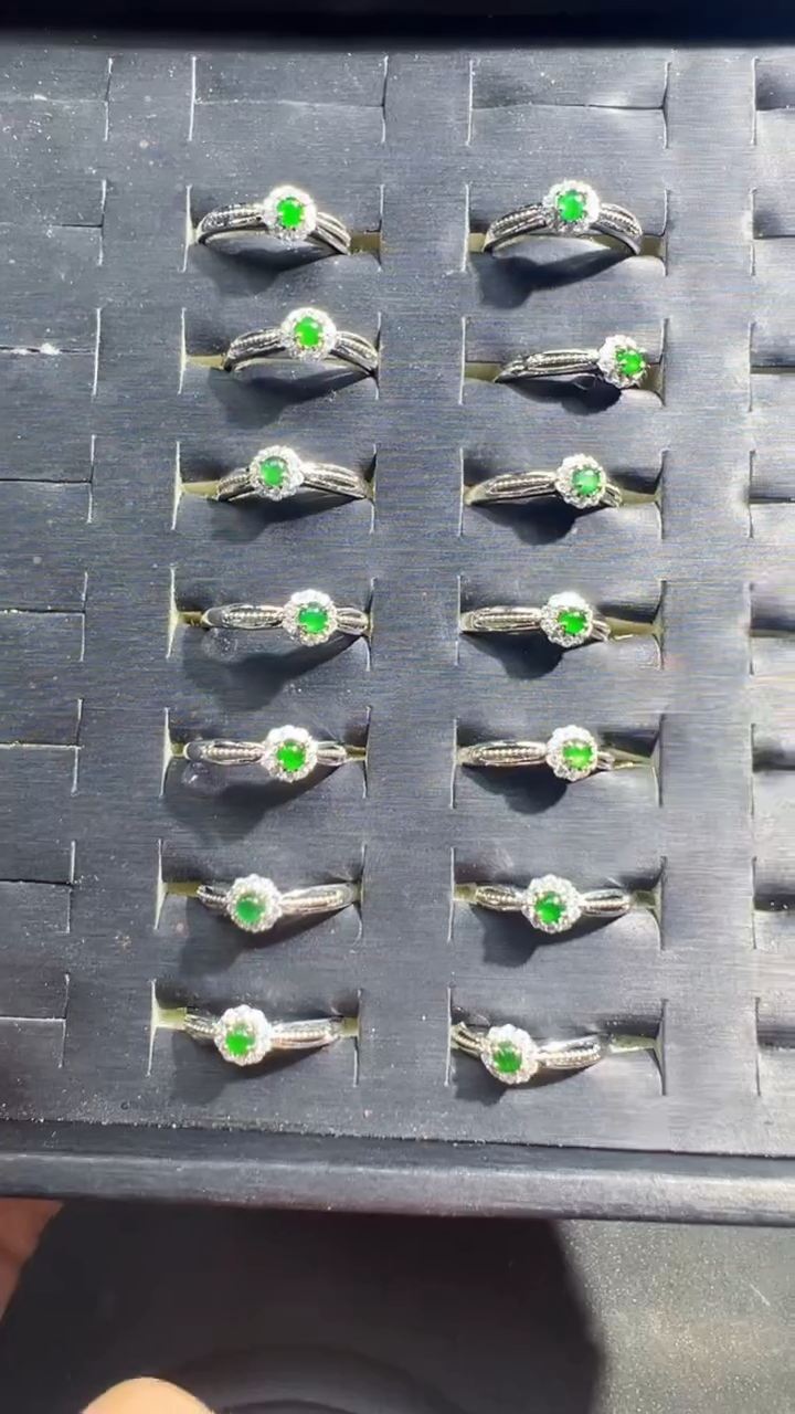 【闪购商品】翡翠戒指未镶嵌戒指商品多样性发货1