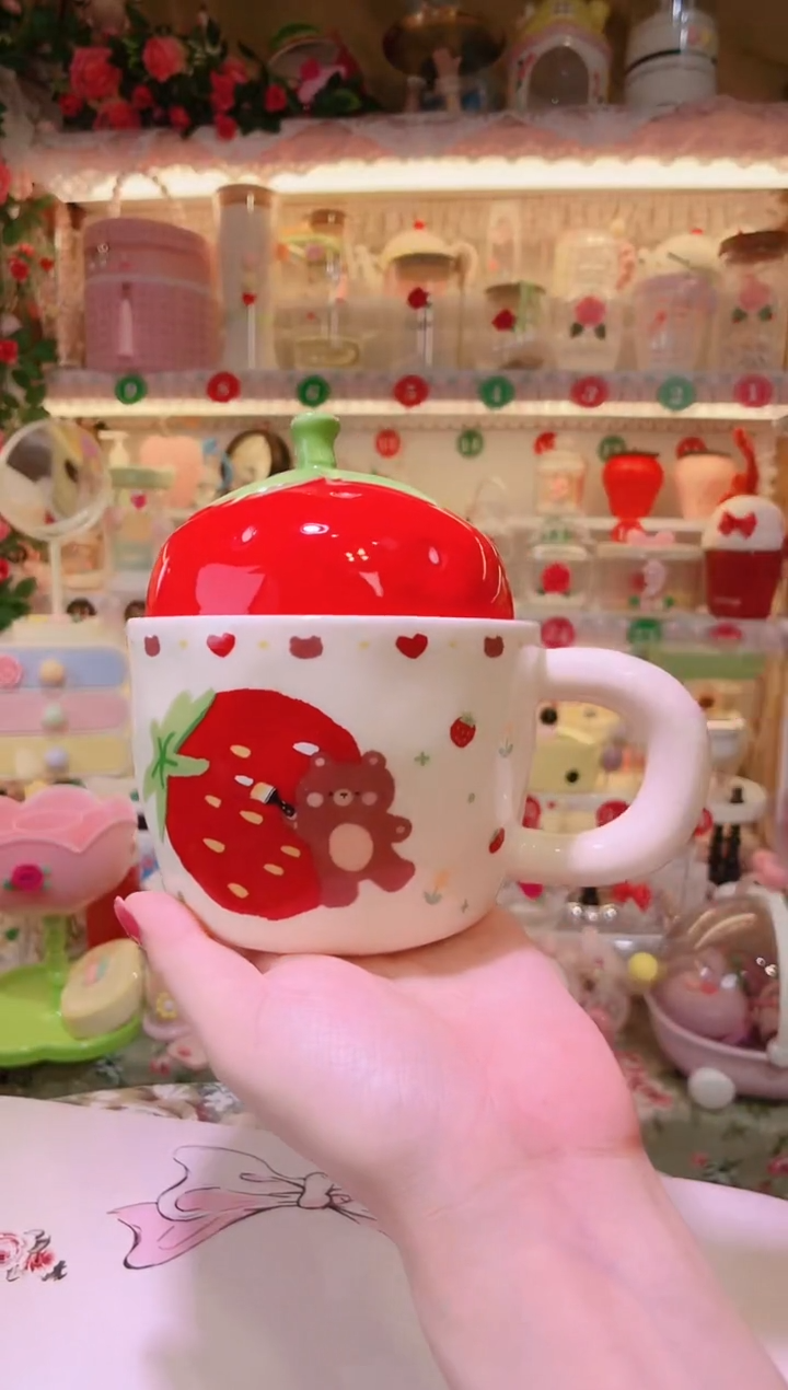 其他品质好发货快放心拍！红色草莓杯