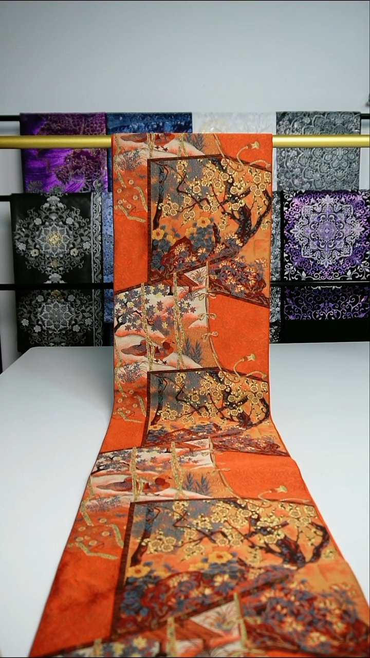 织绣织锦1全通绍钯花鸟