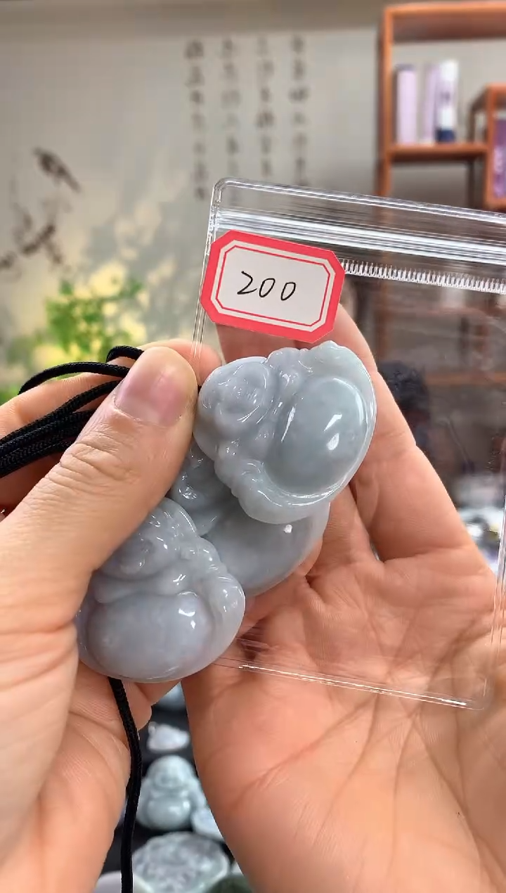【闪购商品】翡翠颈饰未镶嵌佛公200 多样性发一件