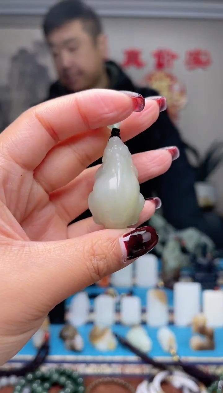 【闪购商品】和田玉挂件未镶嵌1