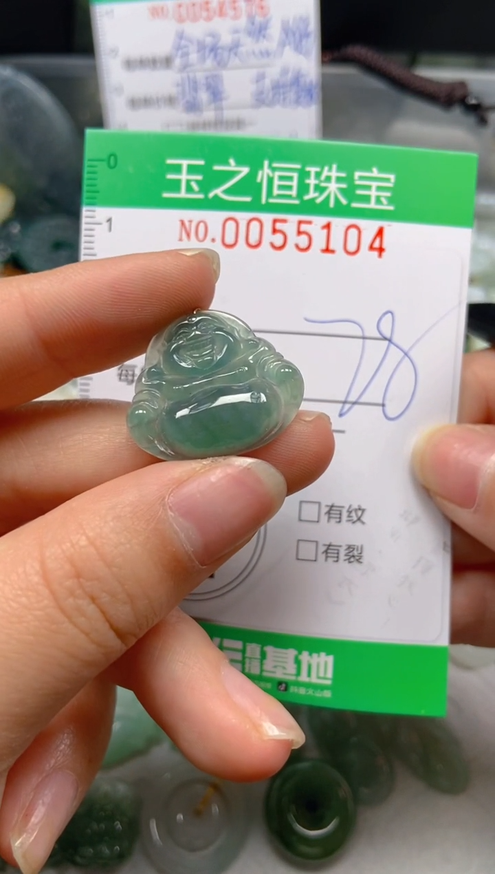 【闪购商品】翡翠未镶嵌颈饰闪购0055104