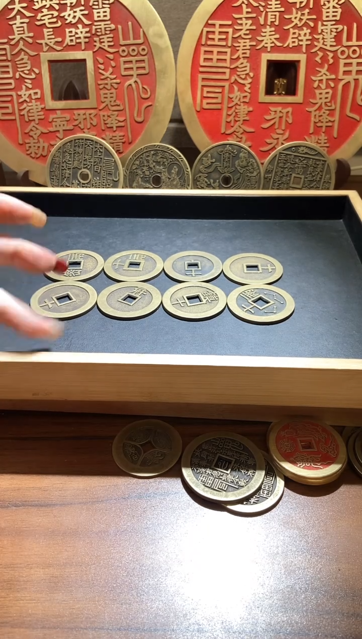 【闪购商品】铜现代翻砂铜工艺品天启8枚一套