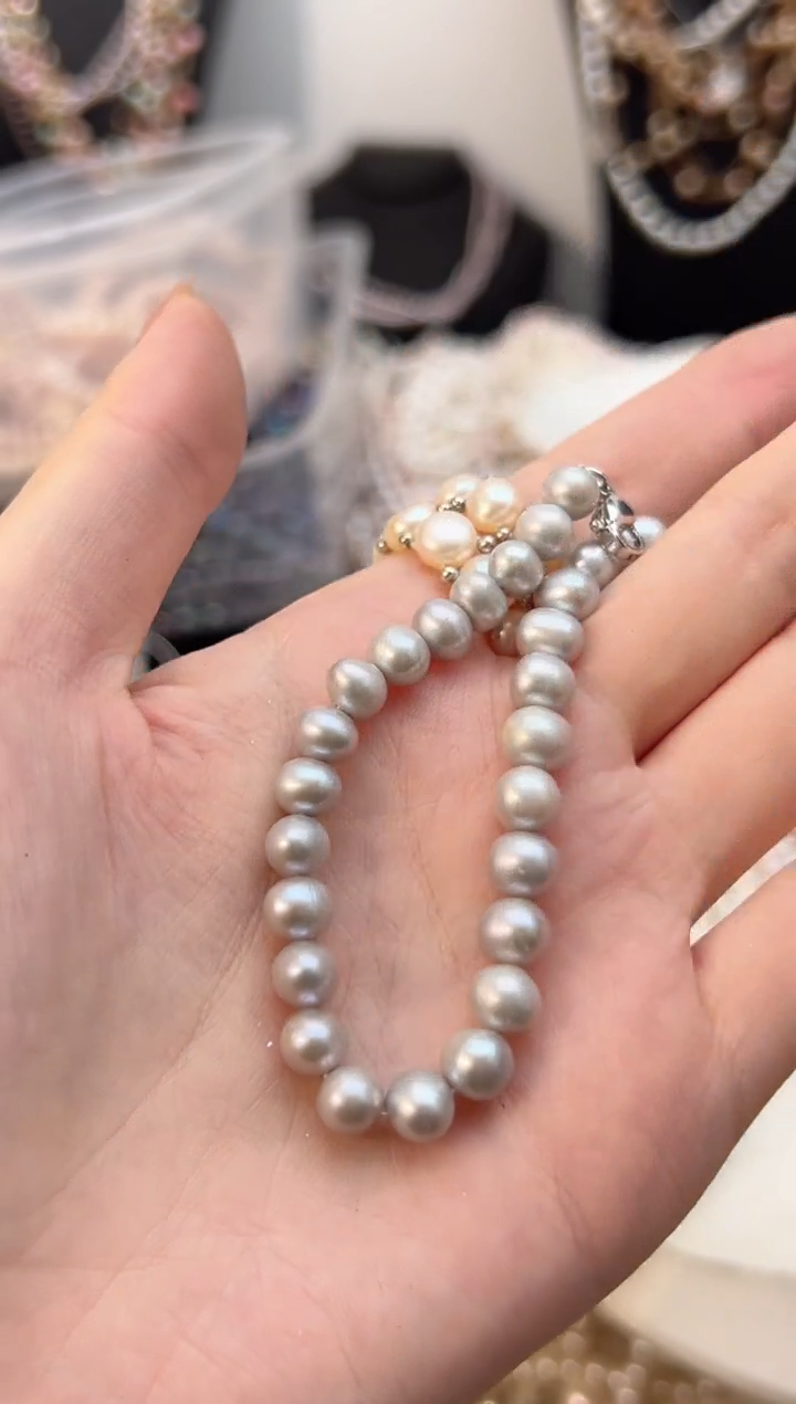 未镶嵌淡水珍珠41珍珠手链