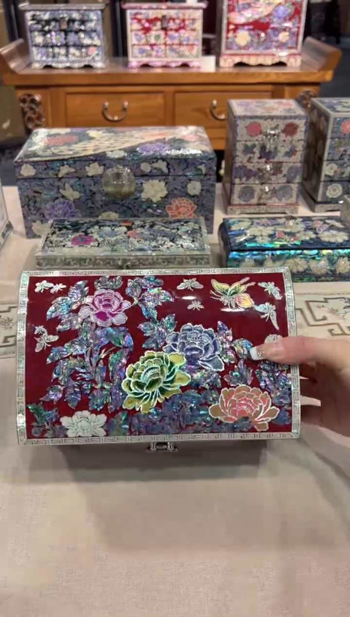 【闪购商品】按扣满贝底·弘贝雅螺钿漆器文化馆