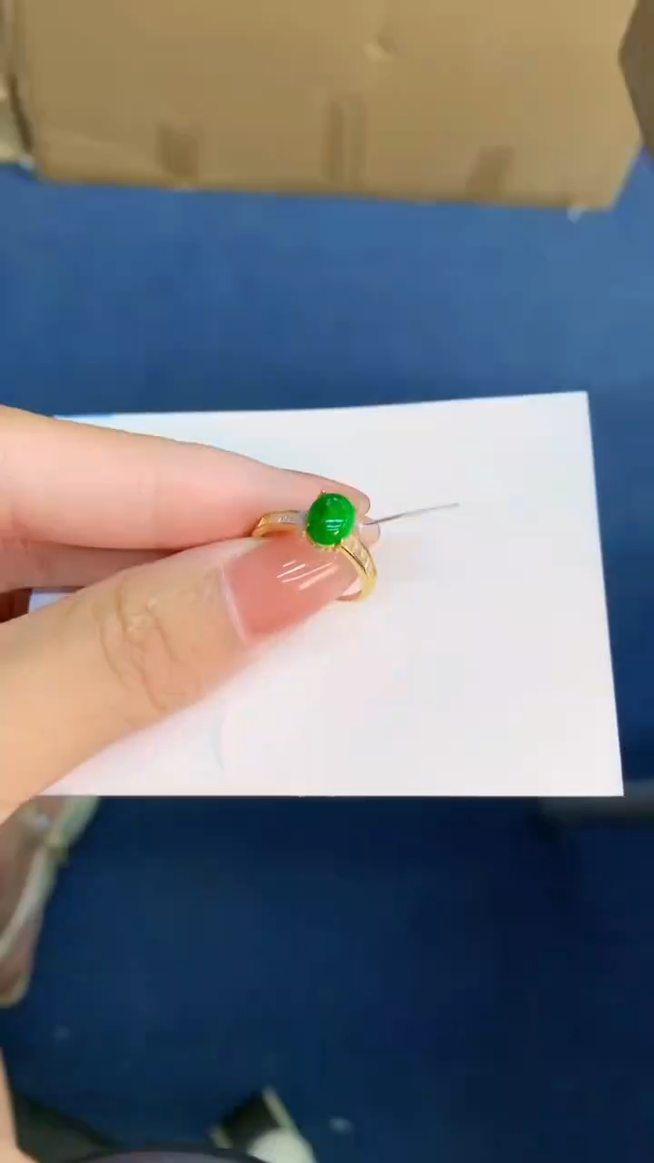 翡翠未镶嵌颈饰           1