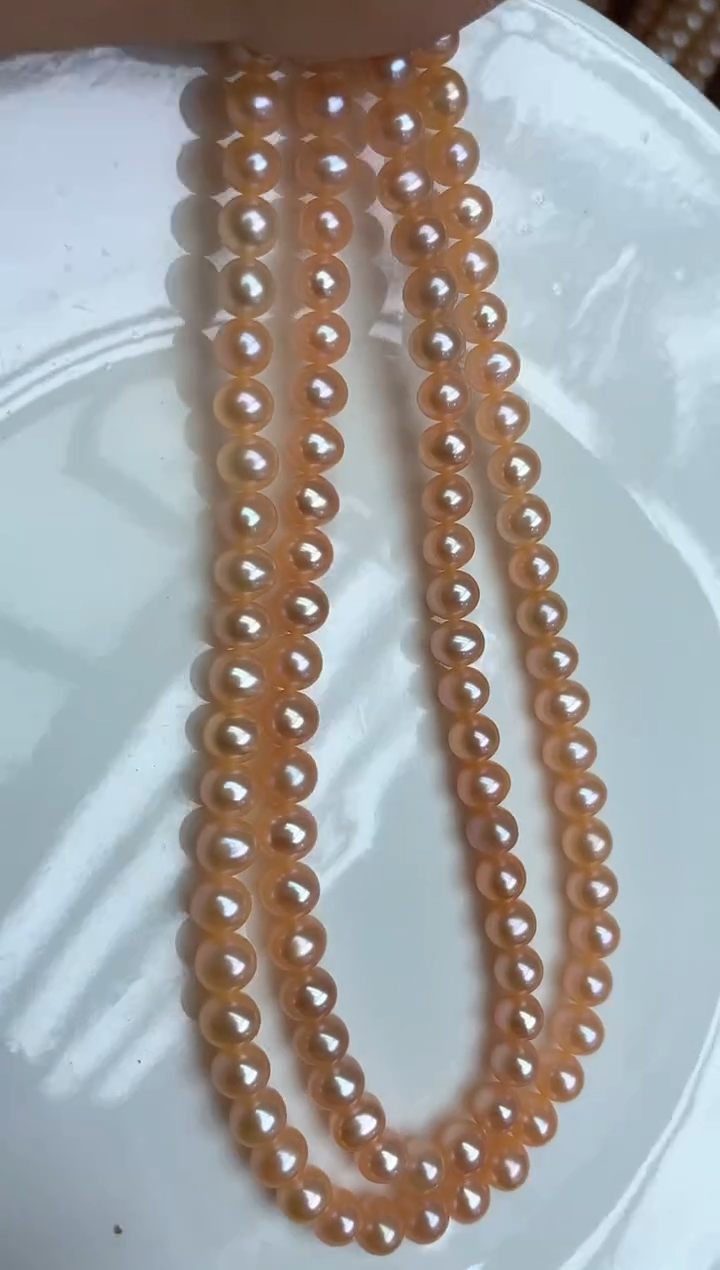 爱马橙项链 6mm