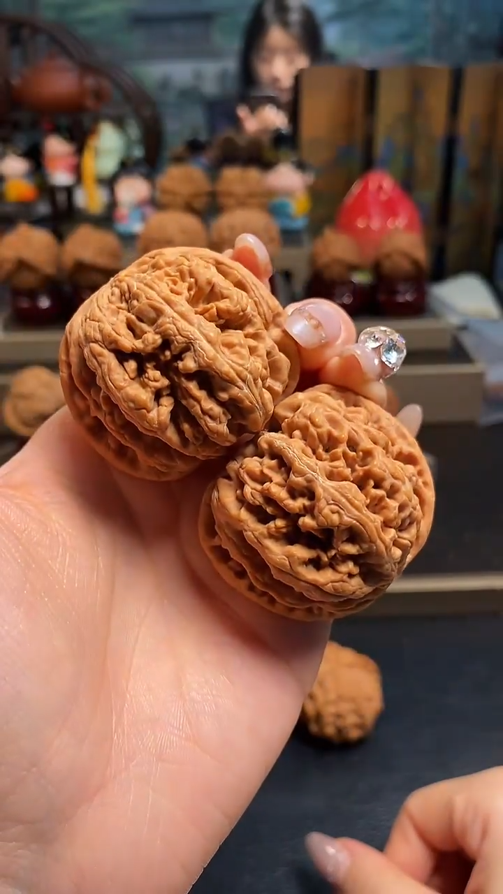 【闪购商品】文玩核桃吊坠A708大粗筋45