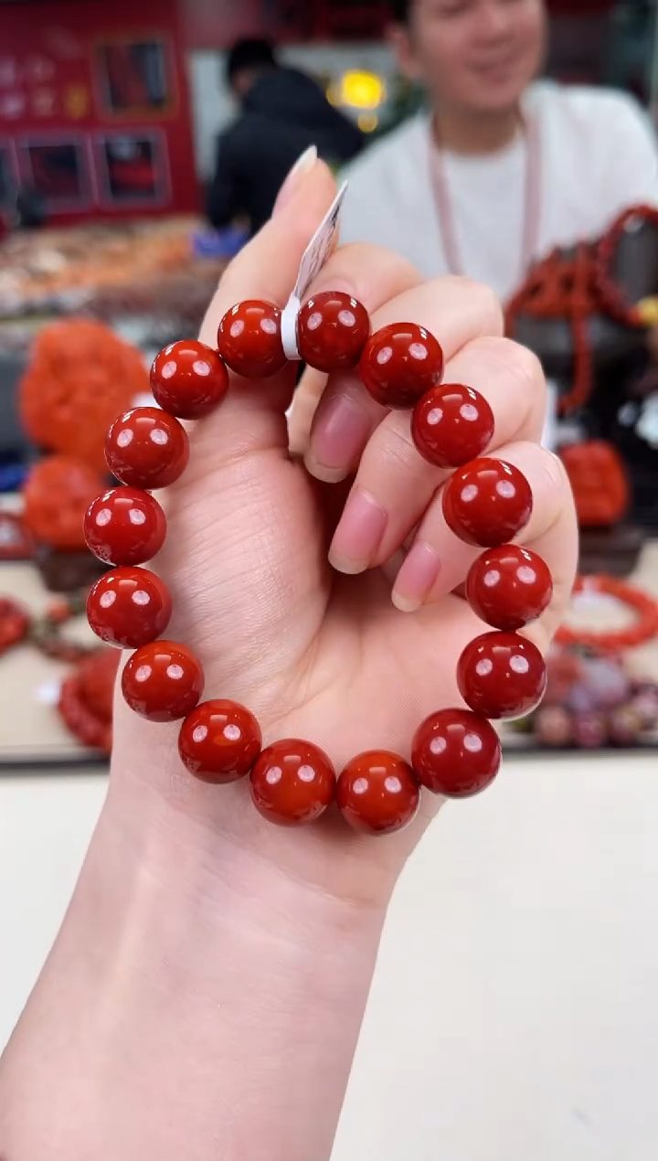 未镶嵌瓦西手串12+南红玛瑙（多样式发其一）