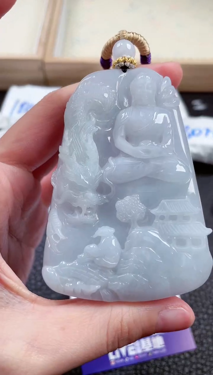 【闪购商品】翡翠颈饰未镶嵌00001397大日