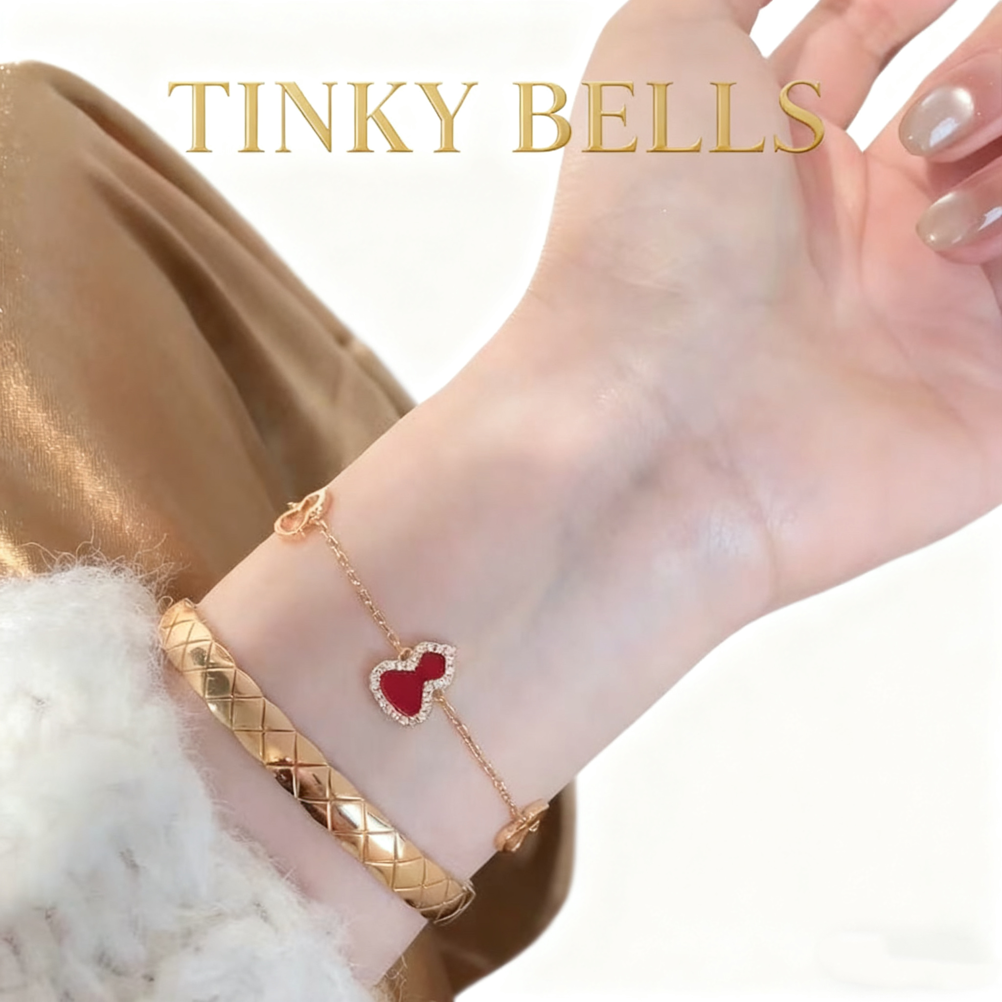 合成金属手链 TINKY BELLS25款时尚个性百搭流行手链-99939