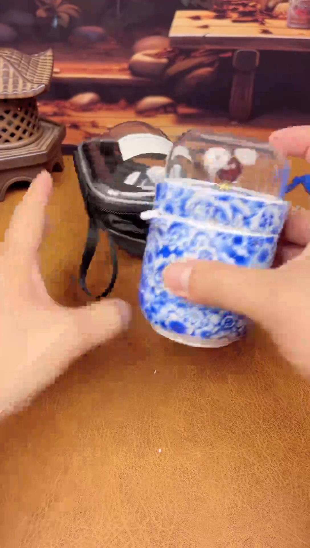 【闪购商品】陶瓷茶具摆件茶叶罐