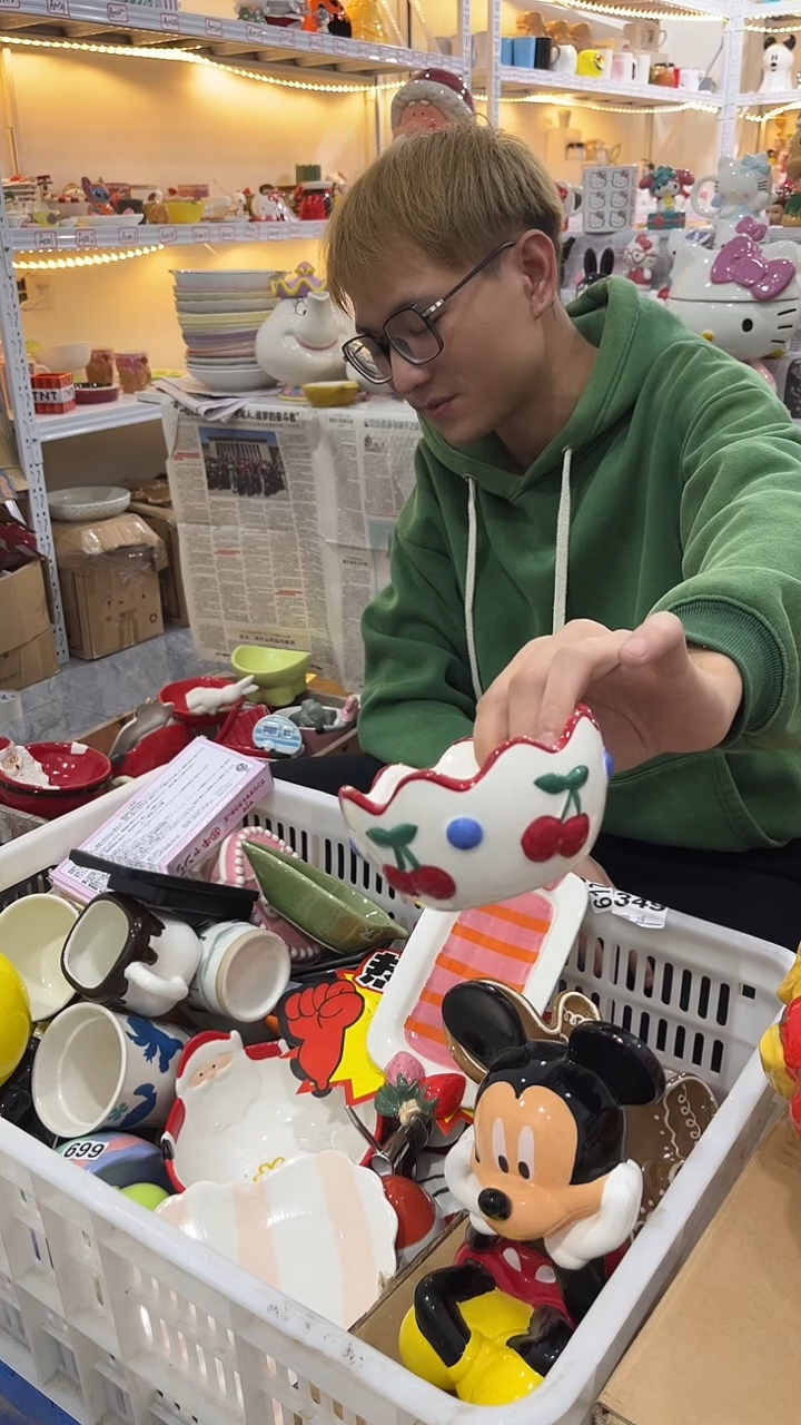 手工艺品琉璃满28包邮，微瑕陶瓷不退不换