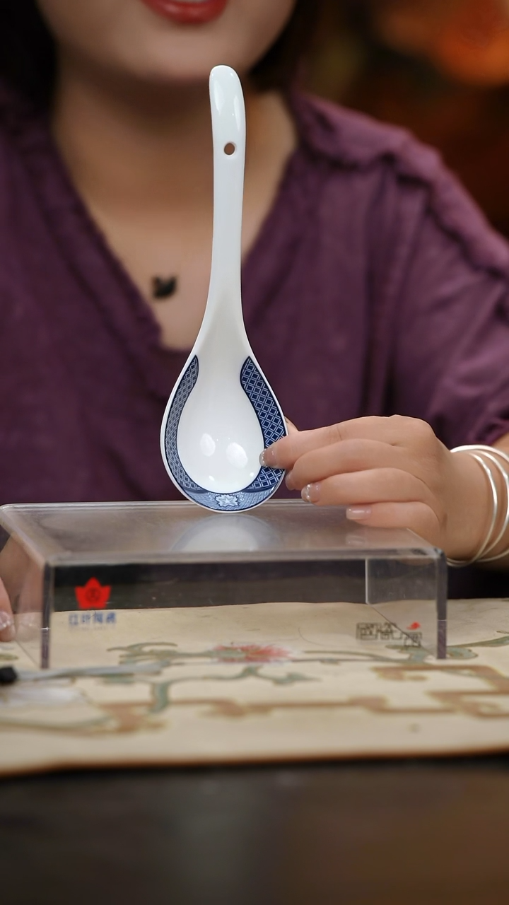 1个微瑕古典园林大弯勺