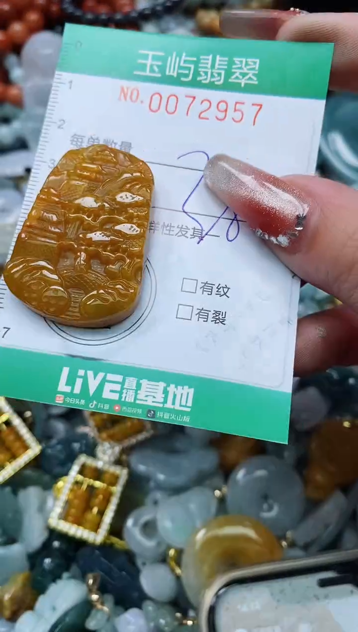 【闪购商品】翡翠颈饰未镶嵌闪购0072957