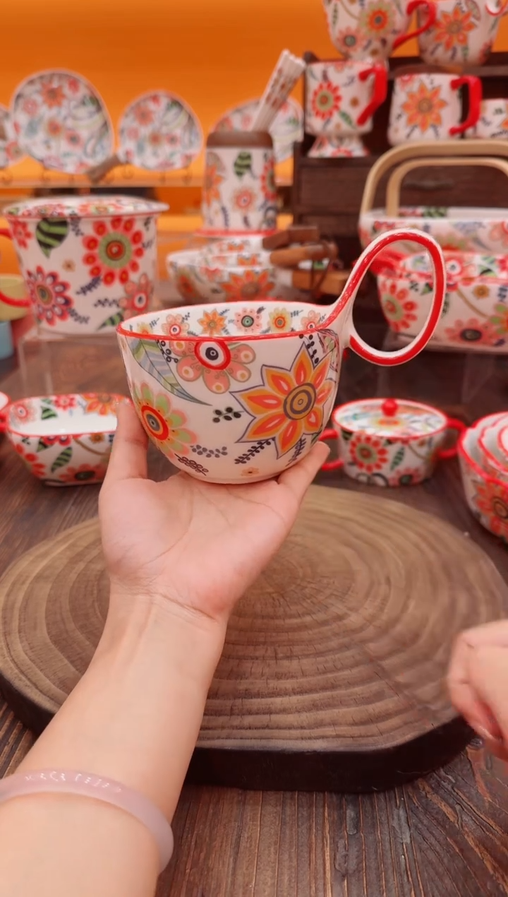 罐景德镇陶瓷餐具碗碟盘子