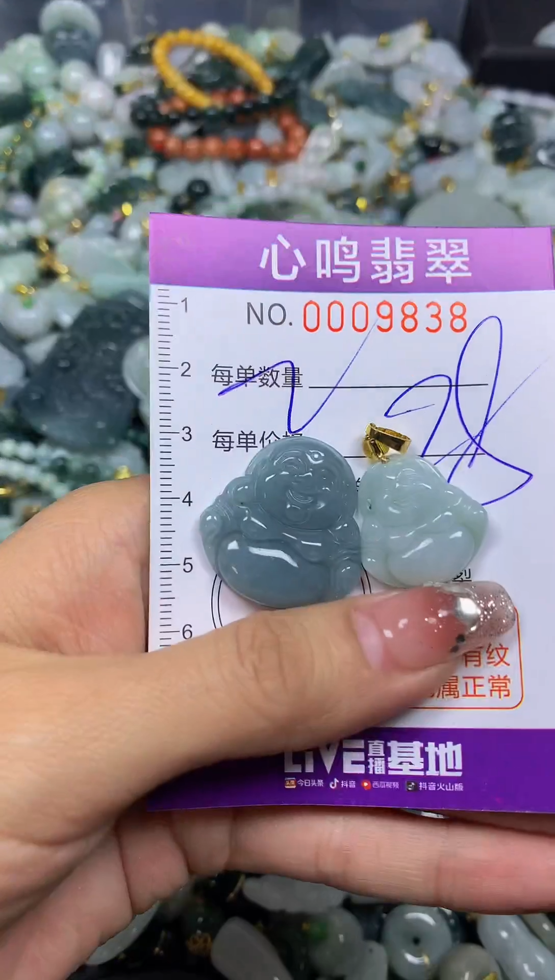 【闪购商品】翡翠颈饰未镶嵌闪购009838