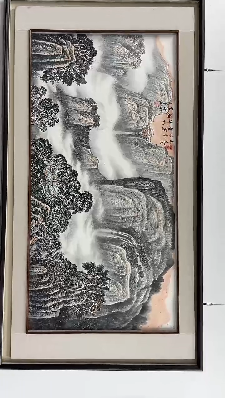 国画炳山艺术--王老师作品