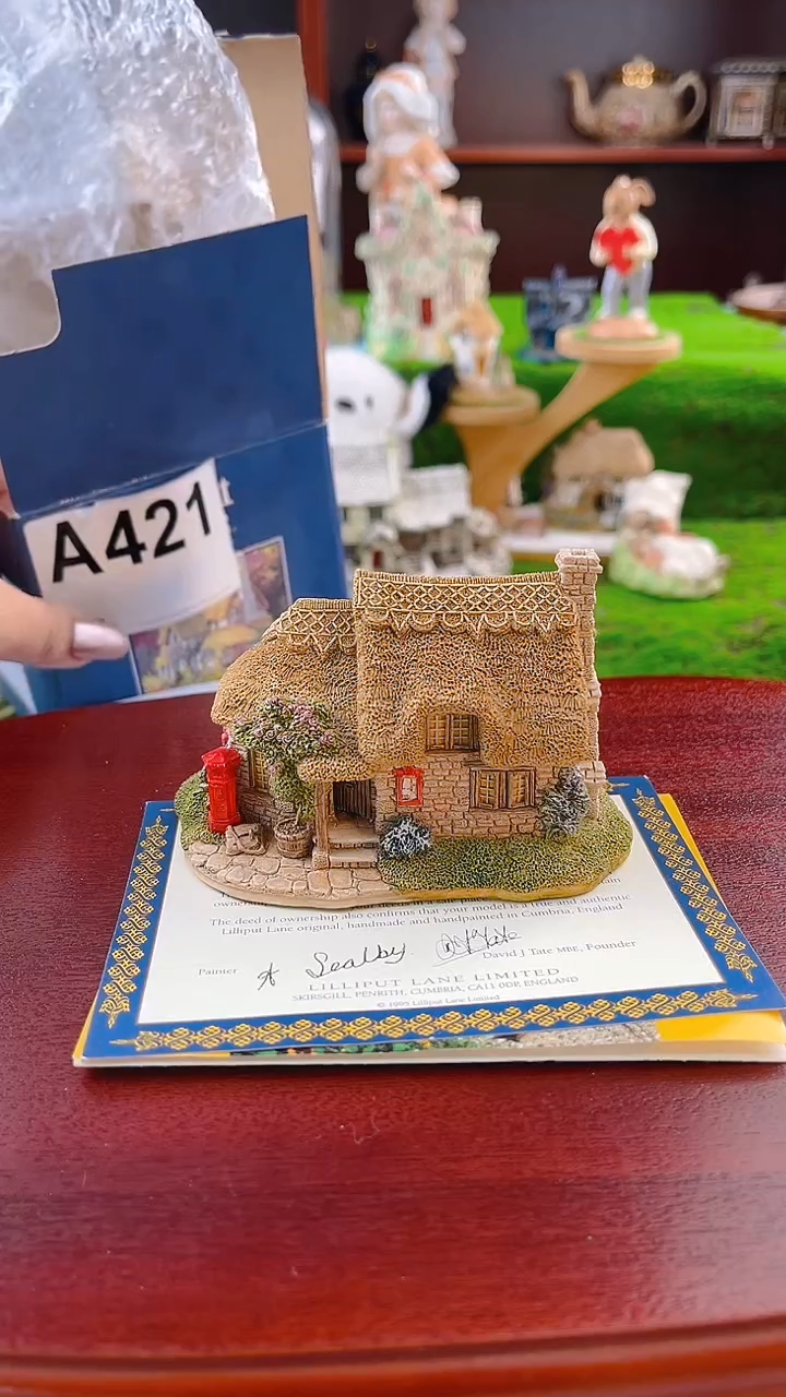 【闪购商品】紫砂茶宠Lilliput中古微缩建筑421