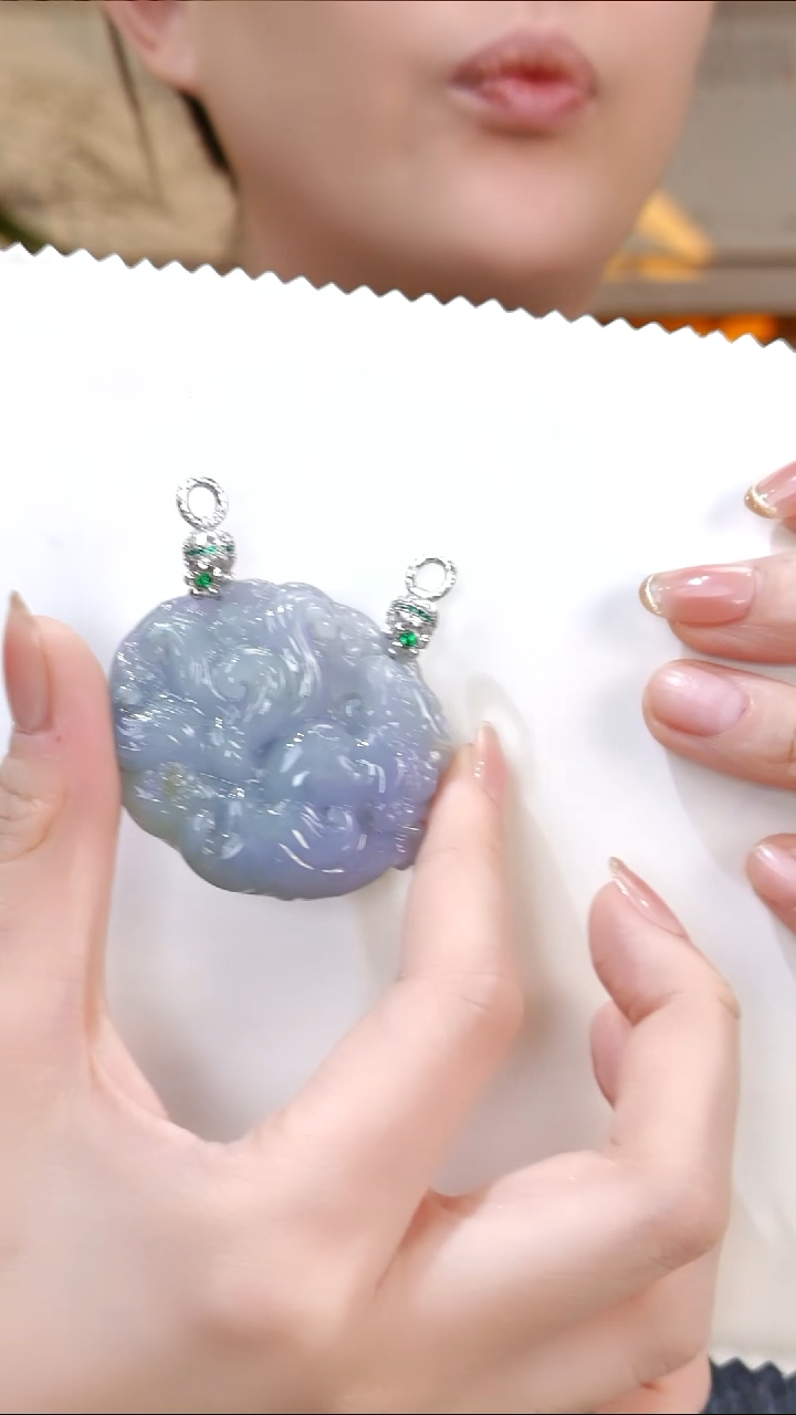 颈饰未镶嵌翡翠国风