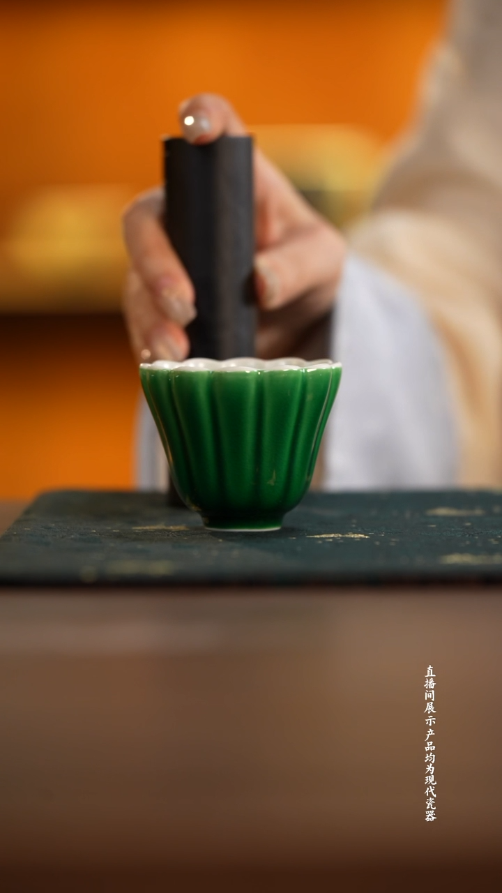 瓷唐里佛手杯杯杯杯