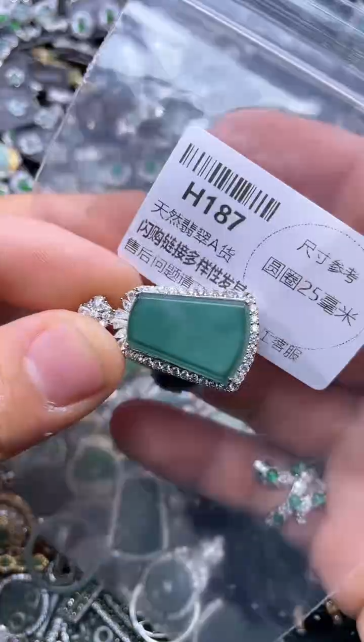 【闪购商品】翡翠颈饰未镶嵌H187吊坠