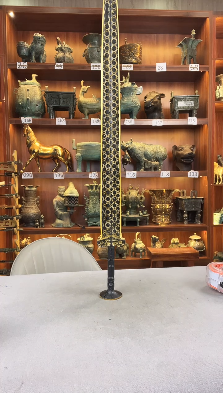 铜越王勾践仿古剑456789