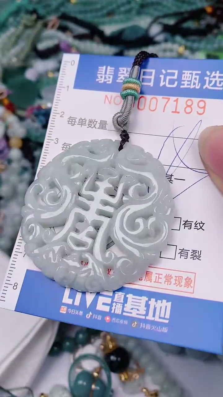 【闪购商品】翡翠颈饰未镶嵌00007189