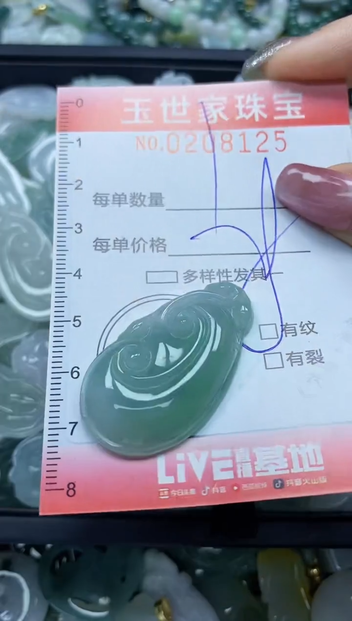 【闪购商品】翡翠颈饰未镶嵌闪购0208125