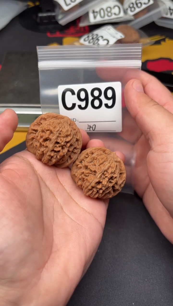 吊坠文玩核桃秦皇楼40-C989