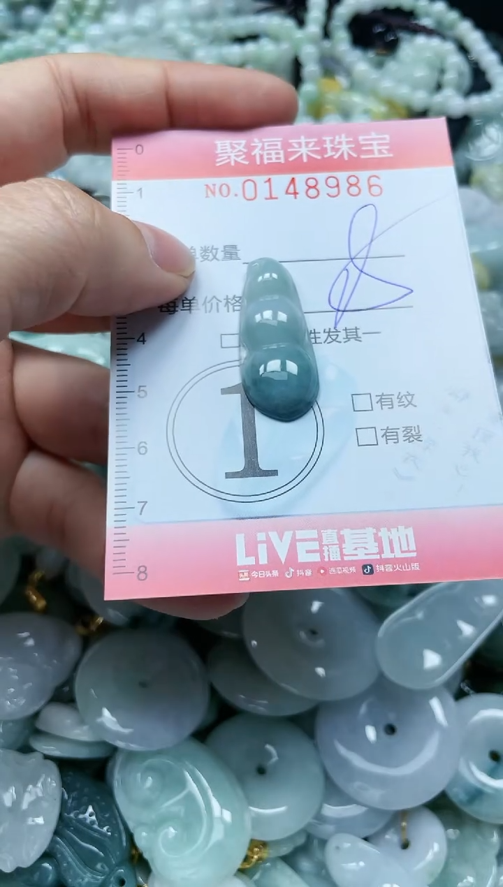 翡翠未镶嵌颈饰闪购0148986