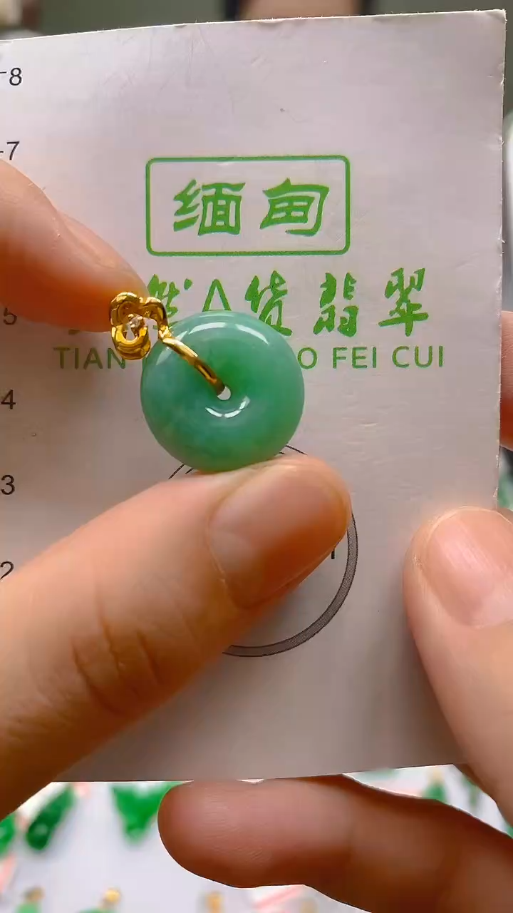 【闪购商品】翡翠颈饰18K金镶嵌新号开播，全场乱卖