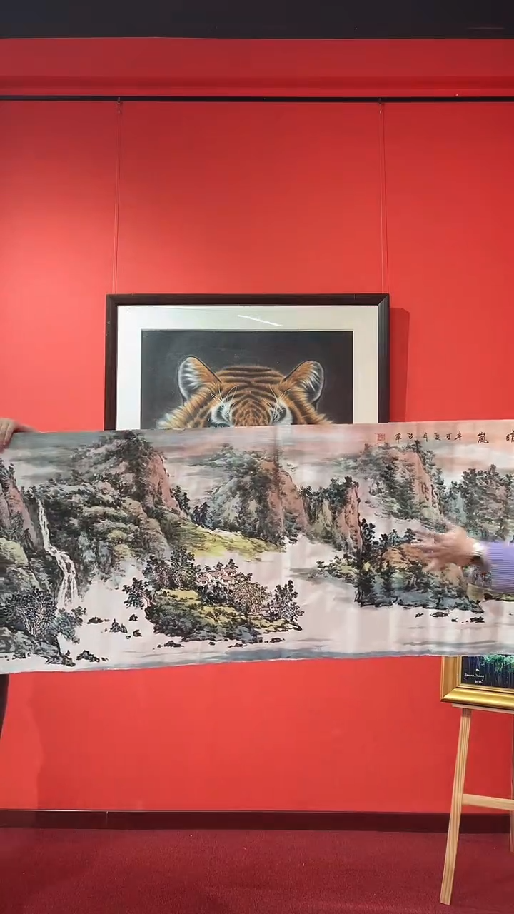 绘画10平尺山水作品