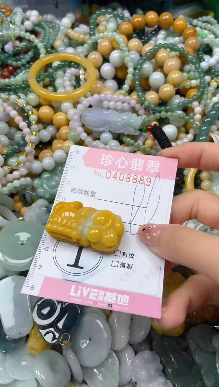 颈饰未镶嵌翡翠闪购0408889