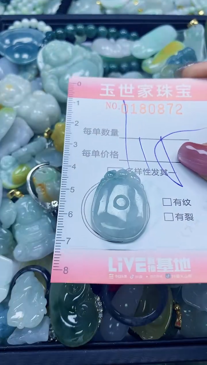 【闪购商品】翡翠颈饰未镶嵌闪购0180872