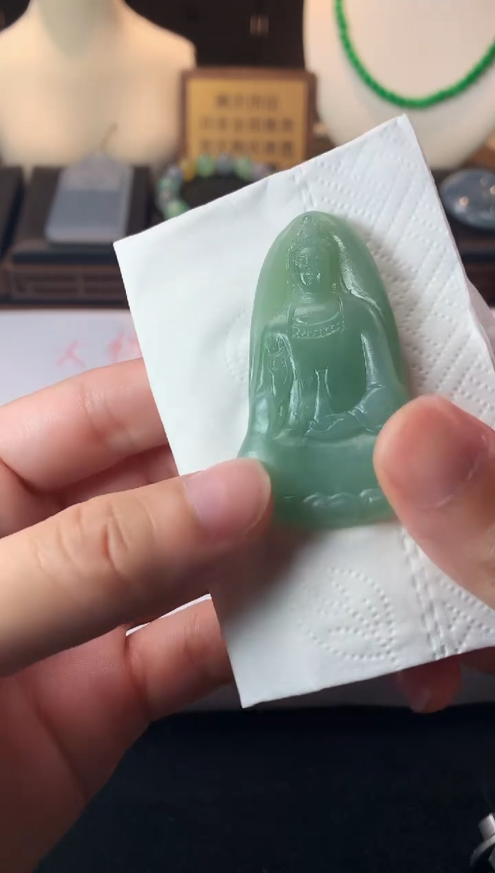 未镶嵌定制翡翠生****?毛货不退不换