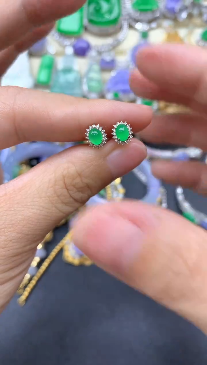 【闪购商品】翡翠颈饰18K金镶嵌518-中国好珍宝