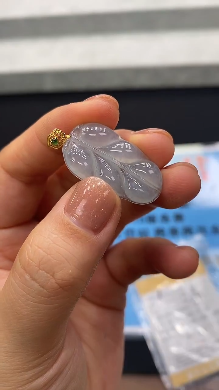 18K金镶嵌定制翡翠JJ0052