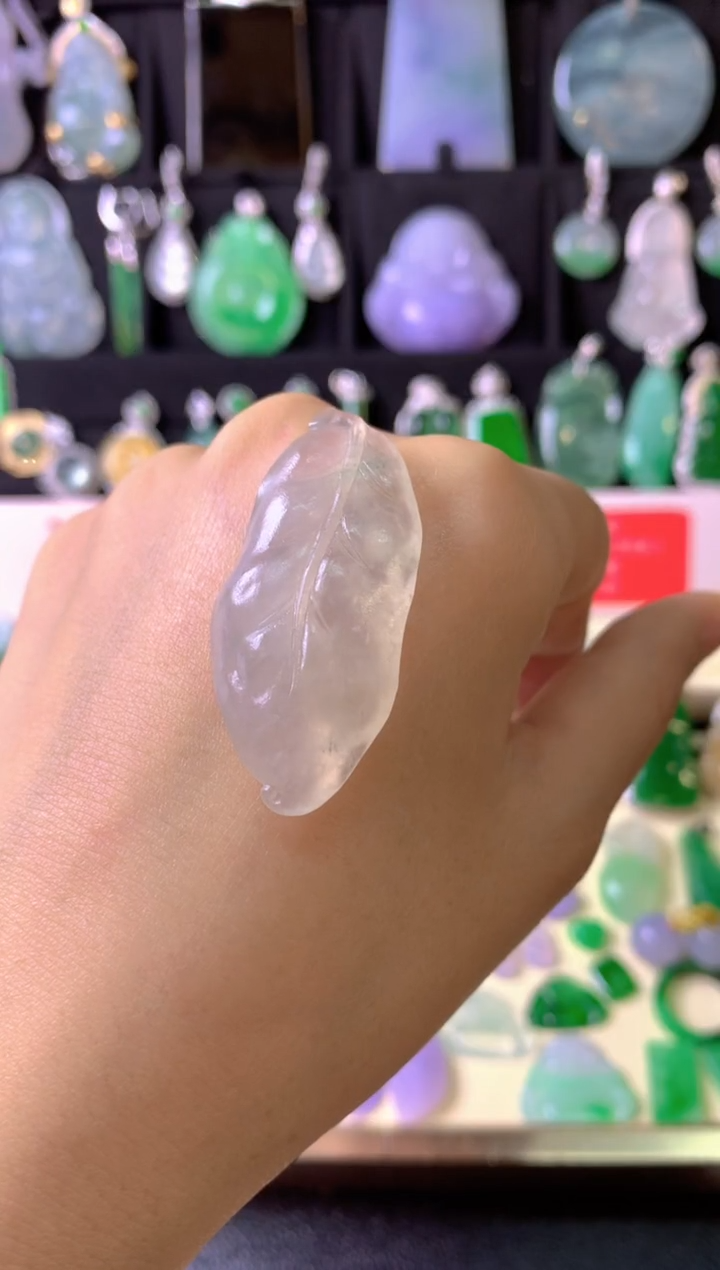 定制翡翠未镶嵌毛货抛光